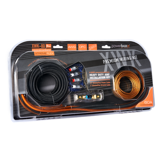 Powerbass XWK-80 8ga Wiring kit