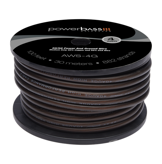 Powerbass AWS-4G 4 AWG Ground Wire