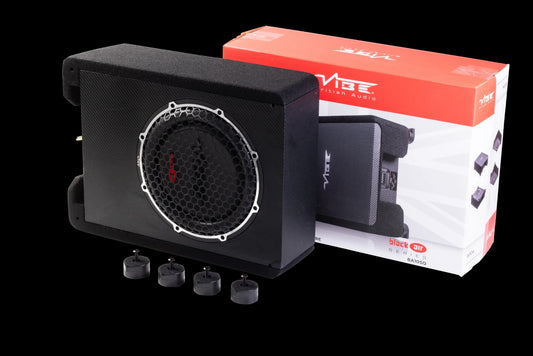 Vibe BA10SQ-V4 - Black Air 10 inch SQ Passive Down Firing Enclosure 900W