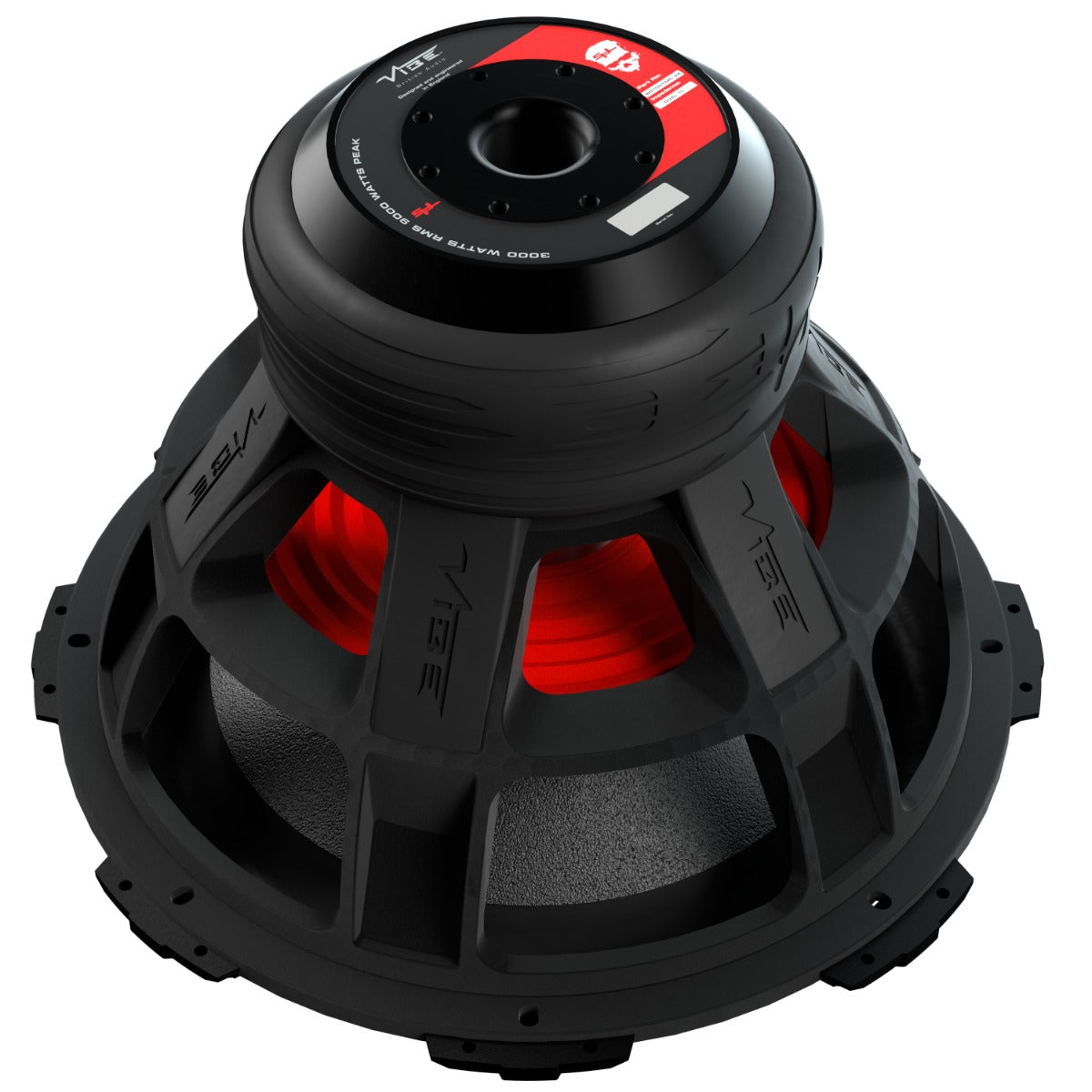 VIBE BD15D1SPL-V4 - 15″ Black Death SPL Subwoofer