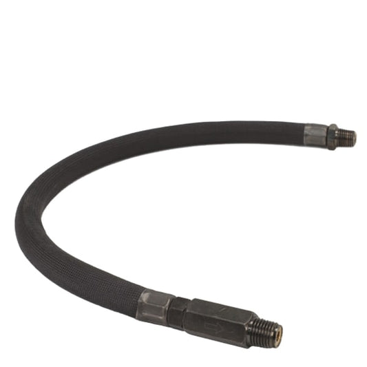 Airlift 92796 24" Black Sleeved Stainless Steel Braided Leader Hoses
