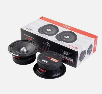 Vibe BLACKAIRPRO6M-V0 - 6.5 Inch Pro Audio Mid Range Speaker 480W