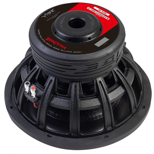 VIBE BD12D4-V4 - 12" BLACKDEATH Dual 4 Ohm Subwoofer