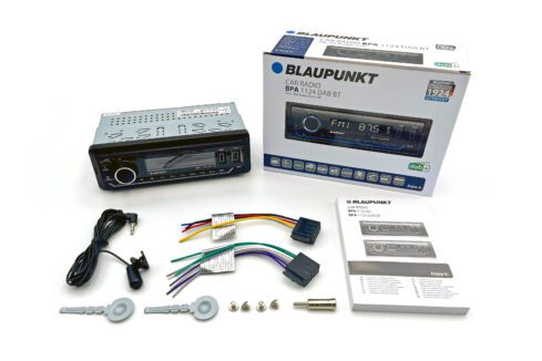 Blaupunkt BPA1124 DAB-BT - DAB, Bluetooth, USB, AUX Mechless Stereo