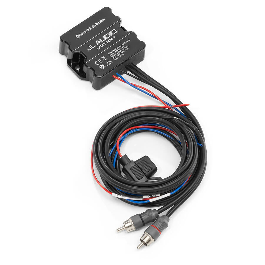 JL Audio MBT-RXV2 Water-resistant Audio Receiver with Bluetooth® Wireless Technology