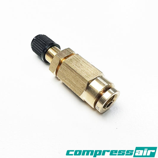 CompressAir 1/4" PTC Inflation Valve For 1/4" Airline Hose