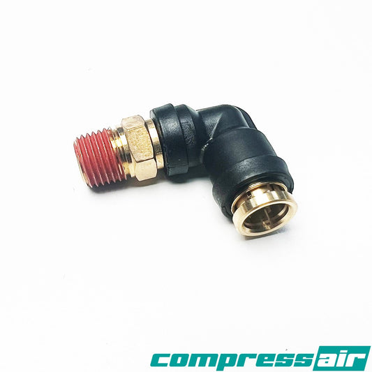 CA21851 Elbow 1/4” MNPT - 3/8” PTC
