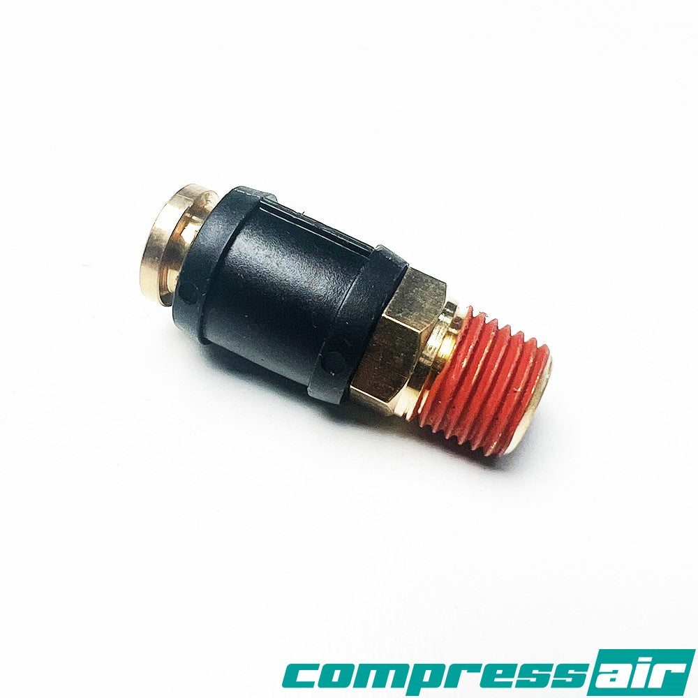 CA21853 Straight 1/4” MNPT - 3/8” PTC