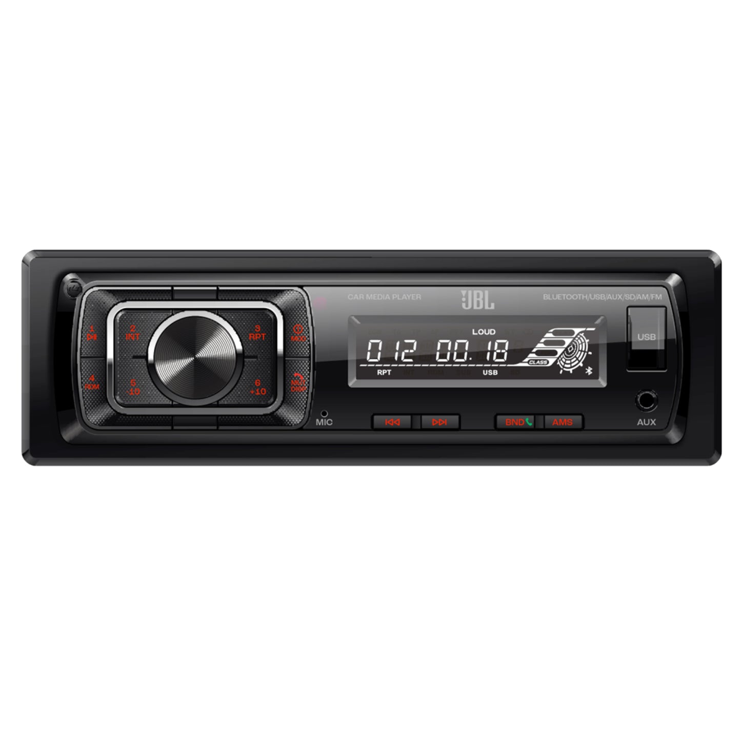 JBL Celebrity 150 - Mechless Single DIN Bluetooth Front AUX USB & SD Card Stereo