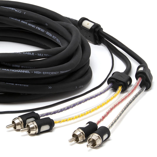 CONNECTIONS BT4-250.2 (2.5M) Competition Grade 4 Channel RCA