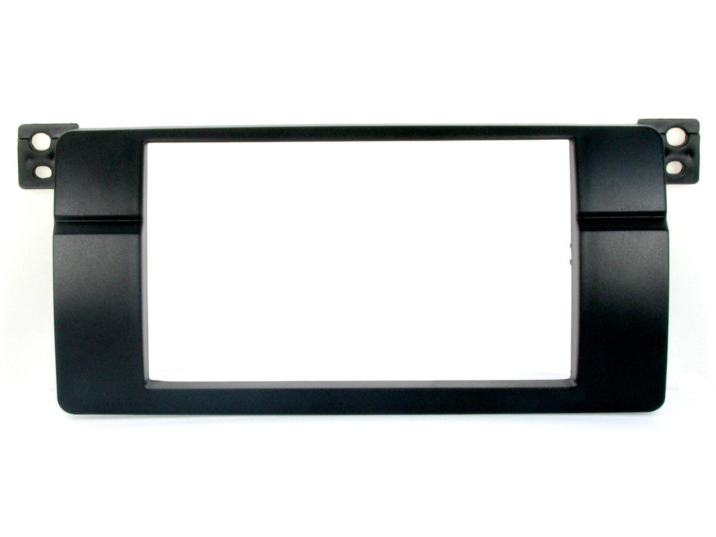 Double Din Fascia plates, allow for installation of an aftermarket car stereo where your car stereo is not DIN sized. BMW Double Din Facia Plate Note: E46 Model. Double Din Frame Only. Centre Mount