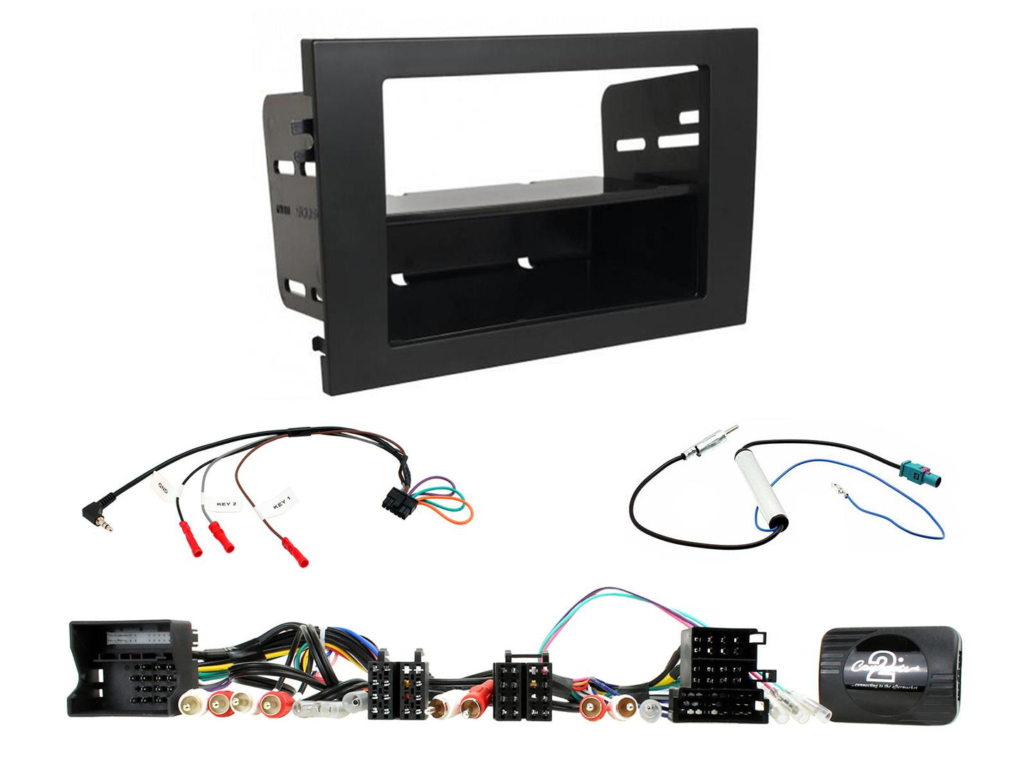 Connects2 CTKAU09 Audi A4 2001> 2008 Single Double DIN Radio Installation Kit
