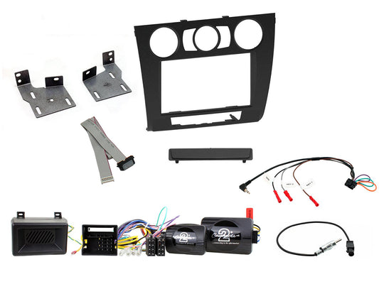 Connects2 CTKBM09 BMW 1 Series (E81) Radio Installation Kit with Manual air conditioning only
