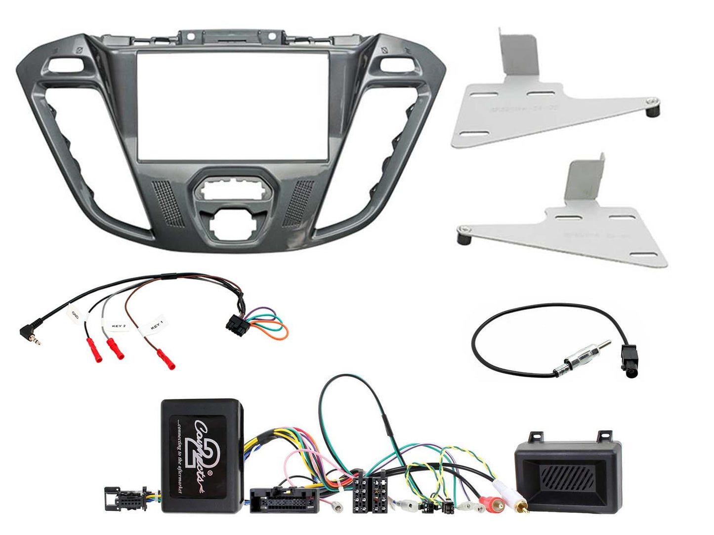 CTKFD42 Ford Transit Custom 2012-2014 Double Din Radio Installation Kit