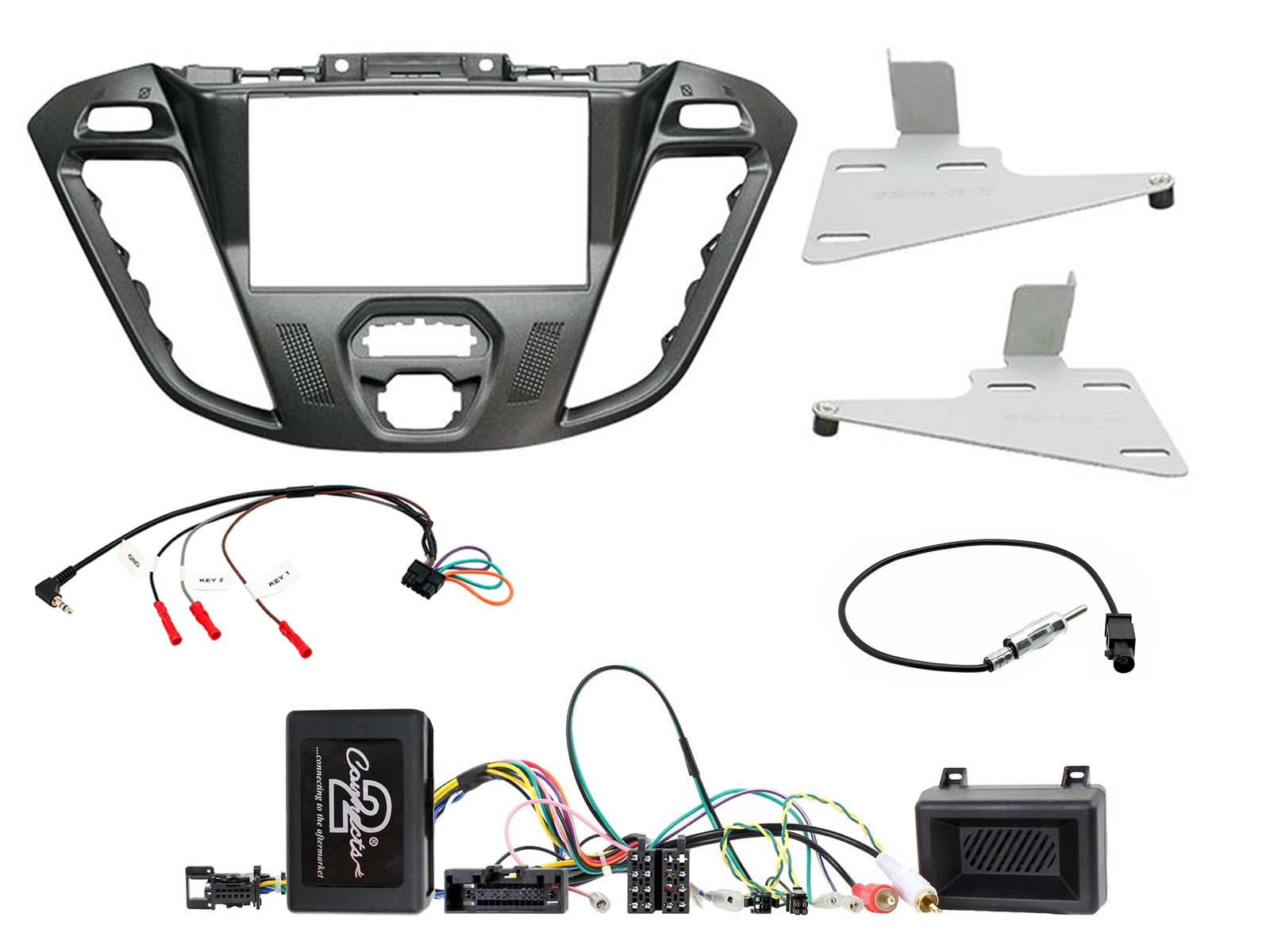 CTKFD43 Ford Transit Custom 2012-2014 Double Din Radio Installation Kit