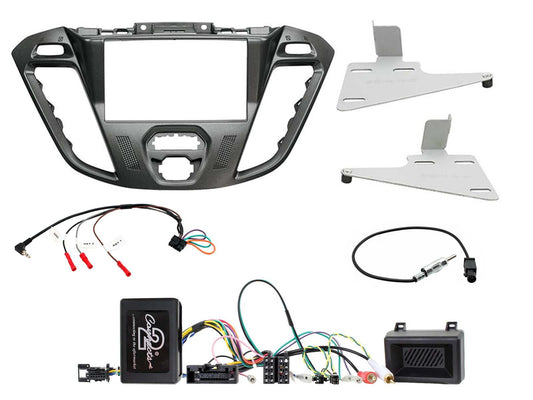 CTKFD43 Ford Transit Custom 2012-2014 Double Din Radio Installation Kit