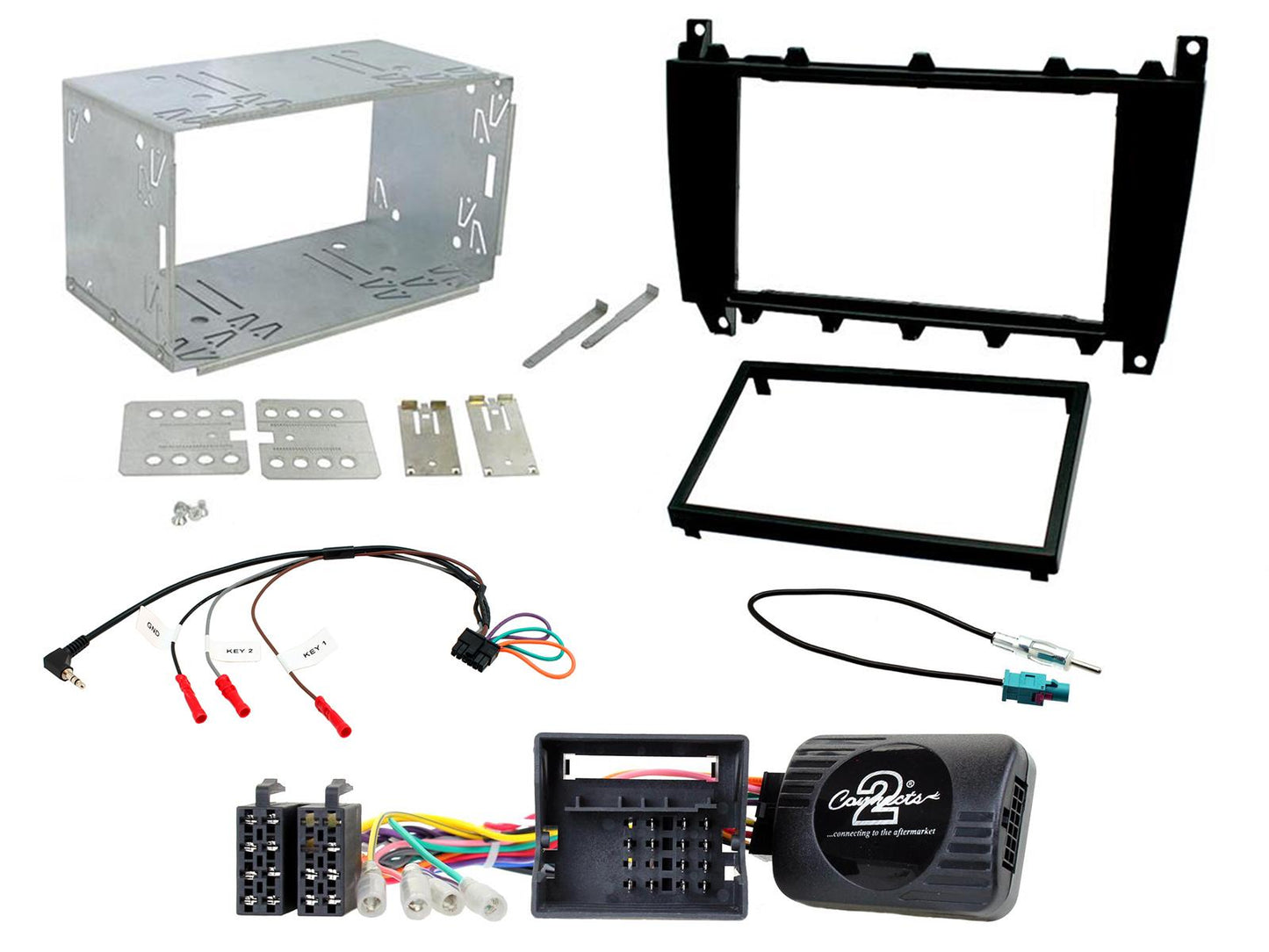 CTKMB01 Mercedes C Class W203 2004-2007 Radio Installation Kit