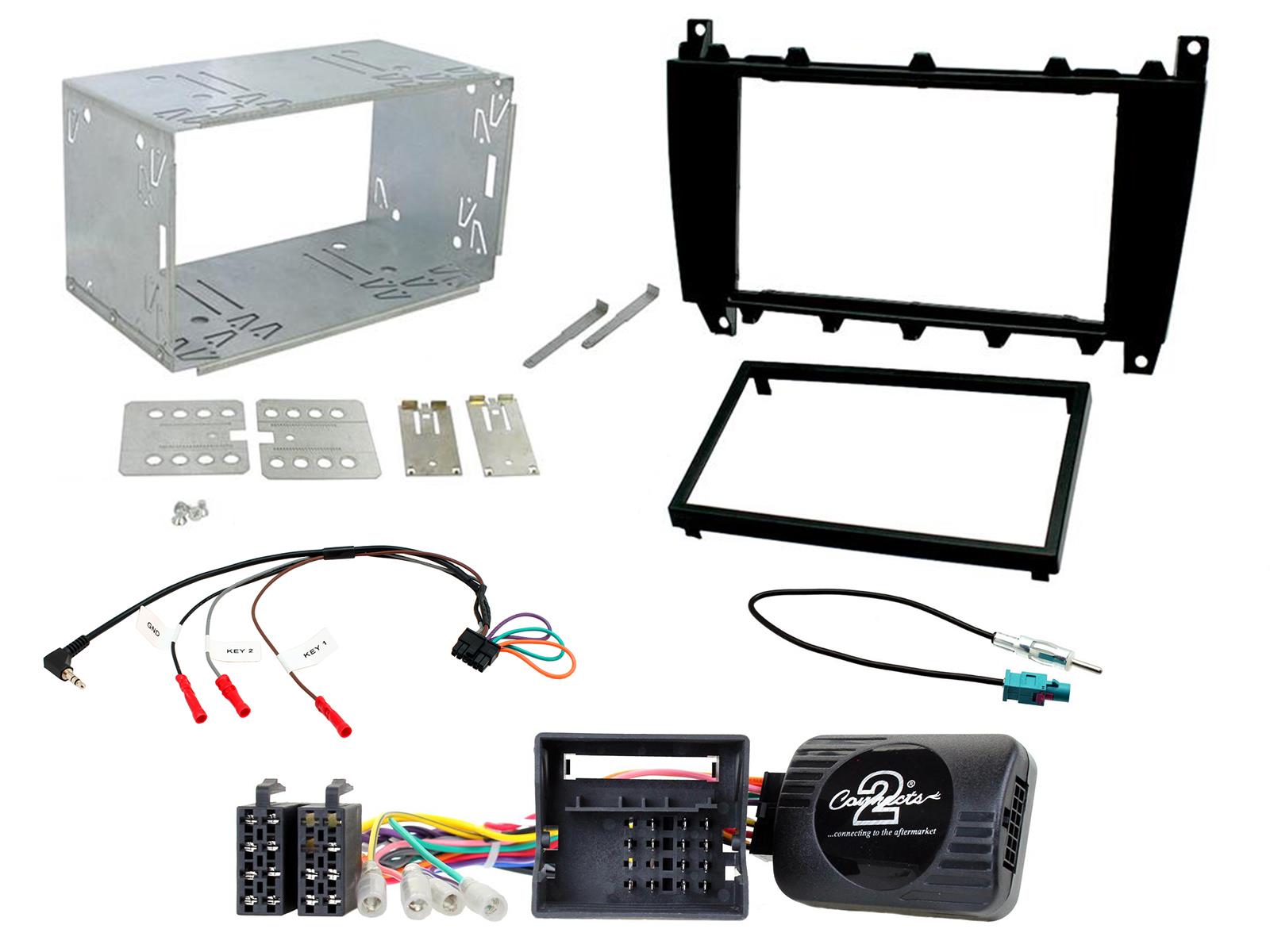 CTKMB01 Mercedes C Class W203 2004-2007 Radio Installation Kit