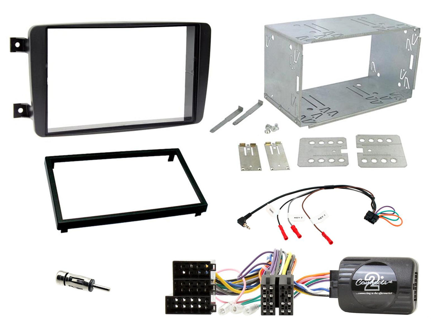 CTKMB02 Mercedes C Class W203 <2004 Radio Installation Kit