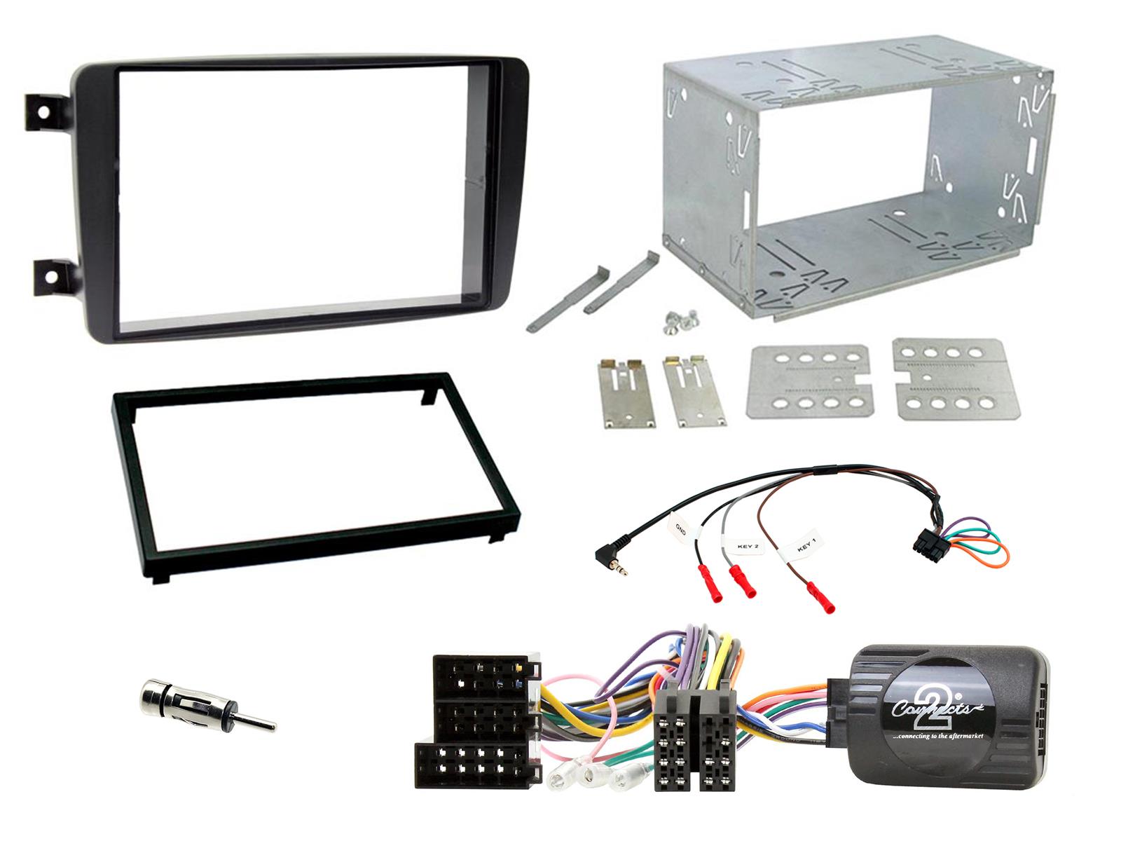 CTKMB02 Mercedes C Class W203 <2004 Radio Installation Kit