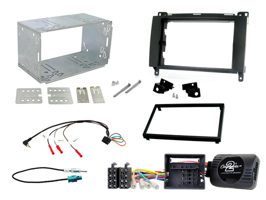 CTKMB12 Mercedes A Class/ B Class Double Din Installation Kit
