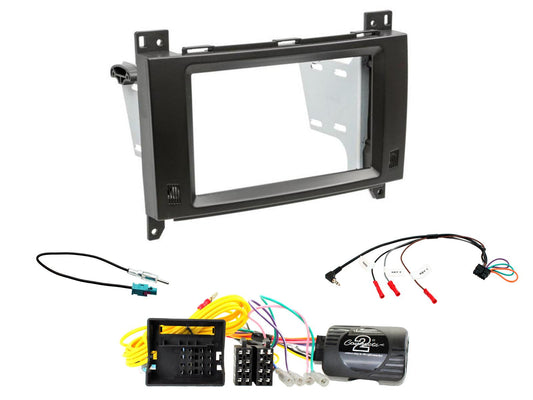 Connects2 CTKMB17 Mercedes Vito 2012> Double Din Installation Kit