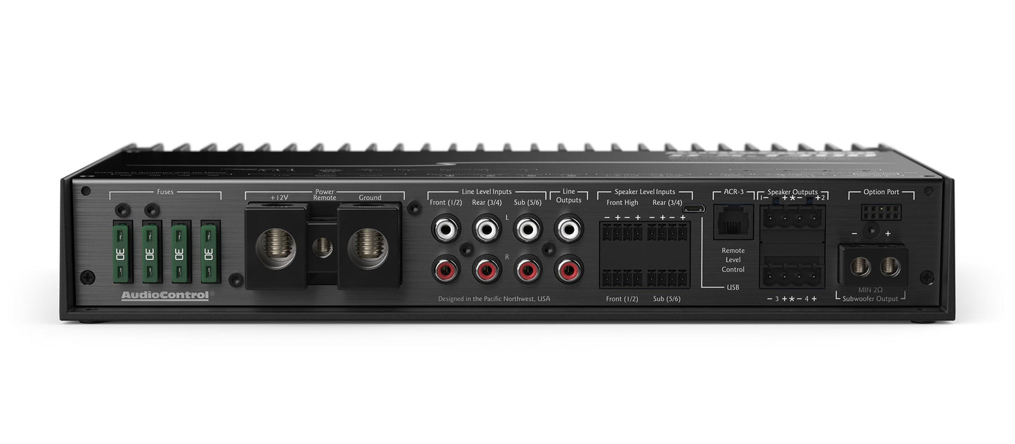 AudioControl D-5.1300 High-Power 5 Channel DSP Matrix Amplifier with Accubass®