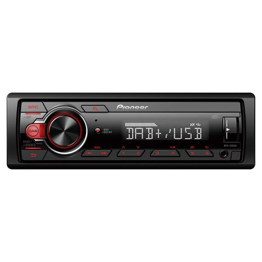Pioneer MVH-130DAB with DAB, AUX, USB