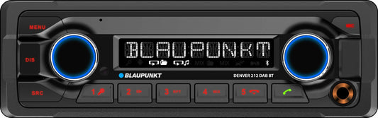 Blaupunkt Denver 212 DAB BT - DAB, Bluetooth, USB, AUX Mechless Stereo