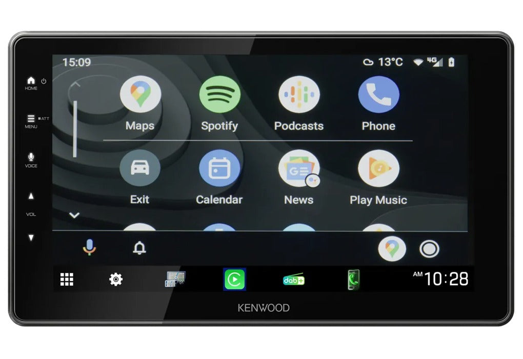 Kenwood DMX-F920DS - 9" HD Floating Screen Wireless/Wired CarPlay, Android Auto, DAB+