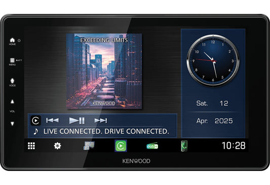 Kenwood DMX-F920DS - 9" HD Floating Screen Wireless/Wired CarPlay, Android Auto, DAB+