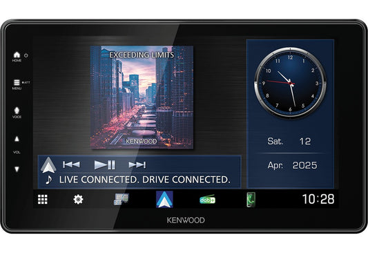Kenwood DMX-F920DS - 9" HD Floating Screen Wireless/Wired CarPlay, Android Auto, DAB+