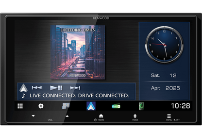 Kenwood DMX7525DABS - 6.8" HD Double DIN Wireless Carplay, Android Auto DAB Stereo