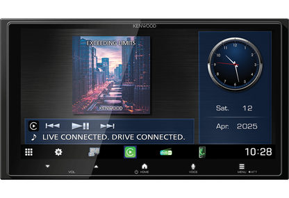 Kenwood DMX7525DABS - 6.8" HD Double DIN Wireless Carplay, Android Auto DAB Stereo