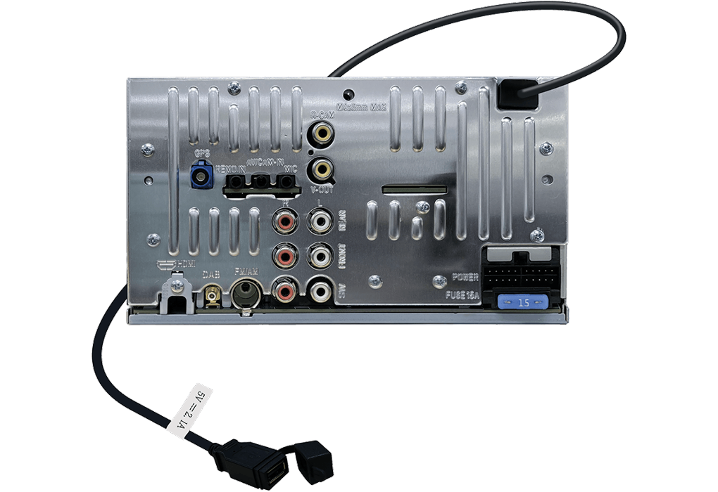 Kenwood DMX7525DABS - 6.8" HD Double DIN Wireless Carplay, Android Auto DAB Stereo