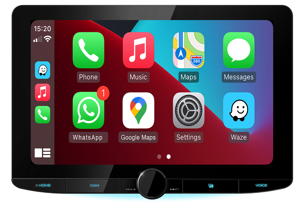 Kenwood DMX9724XDS - 10.1" CarPlay Android Auto Hi-Res Audio Wifi DAB Bluetooth Stereo