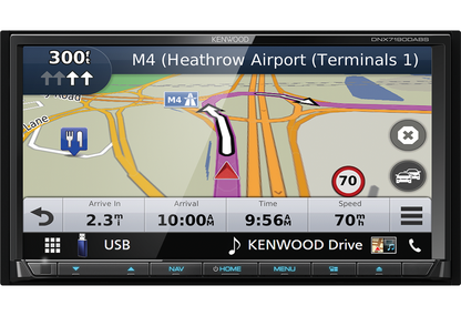 EX-DEMO - Kenwood DNX7190DABS - Navigation CarPlay Android Auto DAB