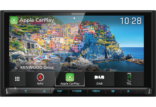 EX-DEMO - Kenwood DNX9190DABS - 6.8” HD Navigation CarPlay Android Bluetooth DAB