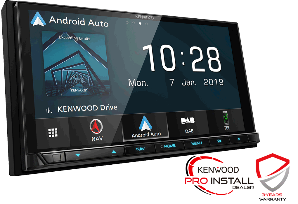 EX-DEMO - Kenwood DNX9190DABS - 6.8” HD Navigation CarPlay Android Bluetooth DAB