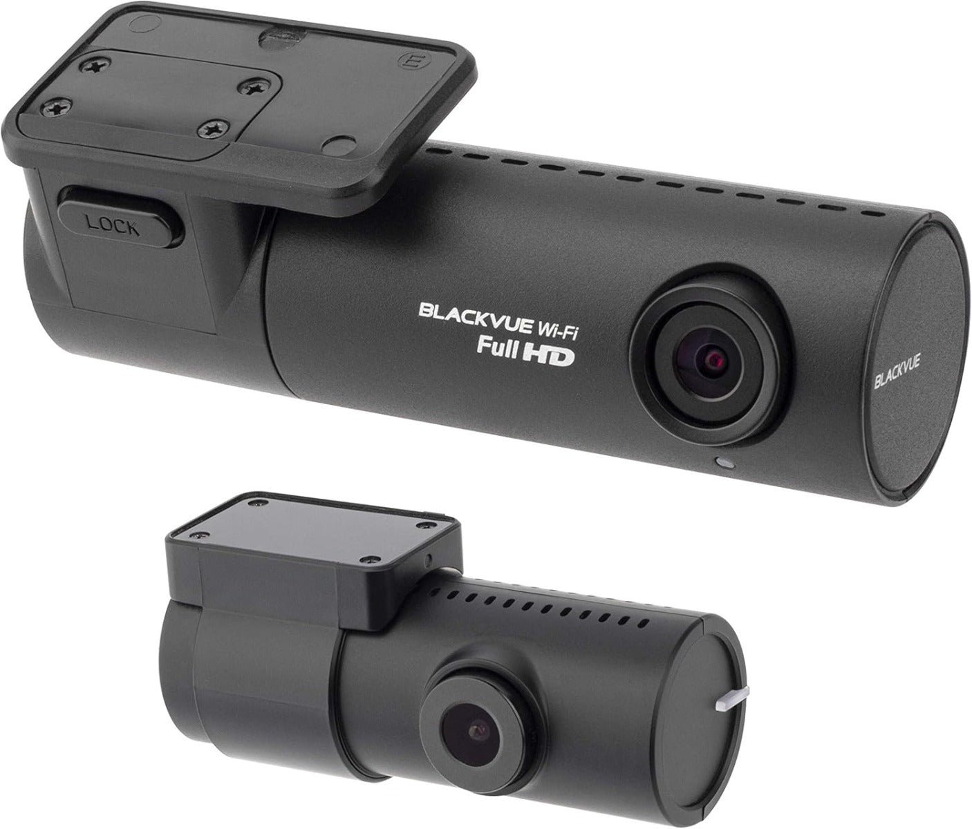 BlackVue DR590X-2CH (32 GB) UK Edition - Full HD Front and Rear Dash Cam with Smooth 30fps Video, Wi-Fi, Intelligent Parking Mode