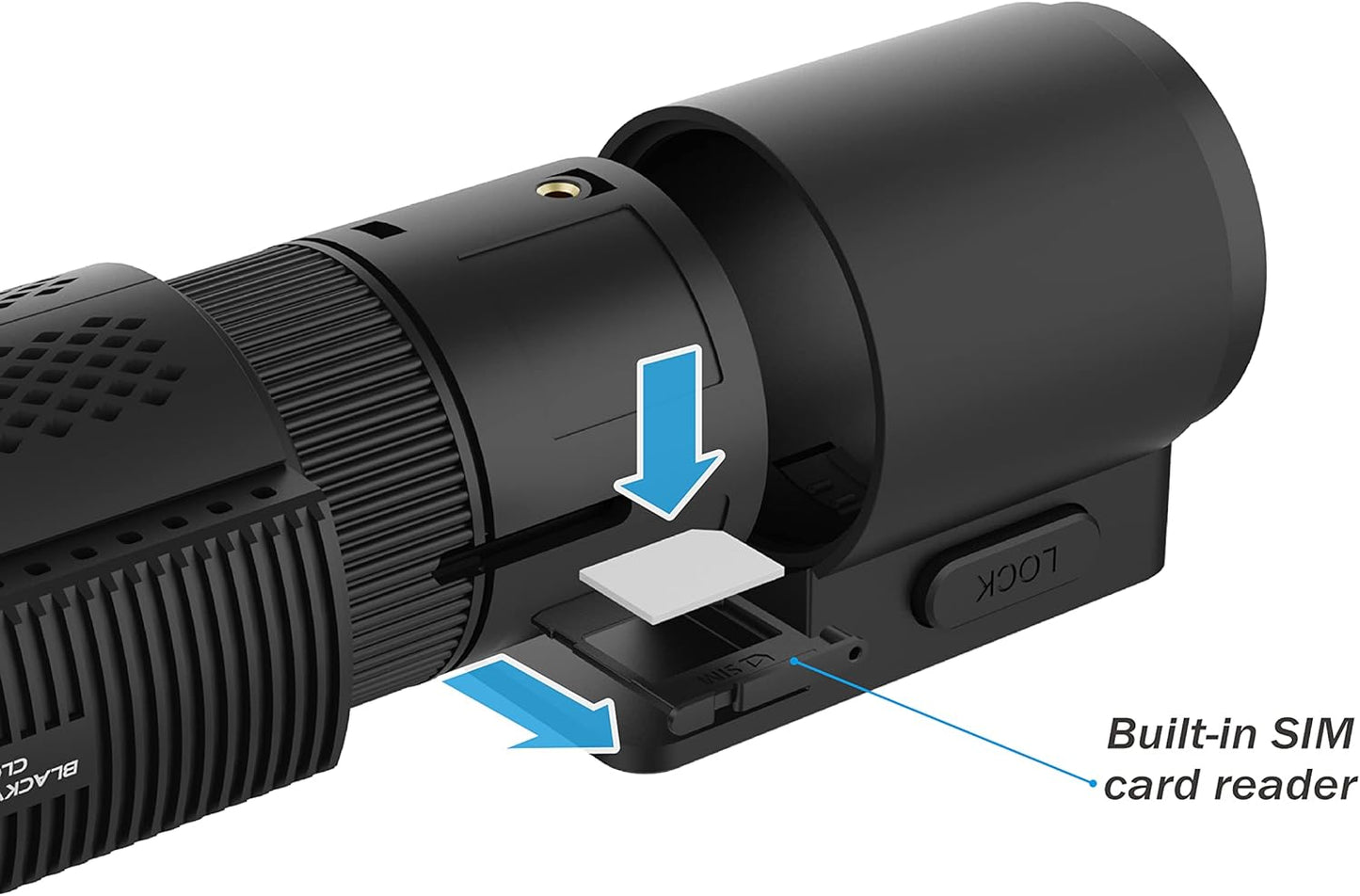 BlackVue DR770X-2CH LTE - 1080p 64GB Full HD Wi-Fi GPS Cloud 2 Channel Dash Cam