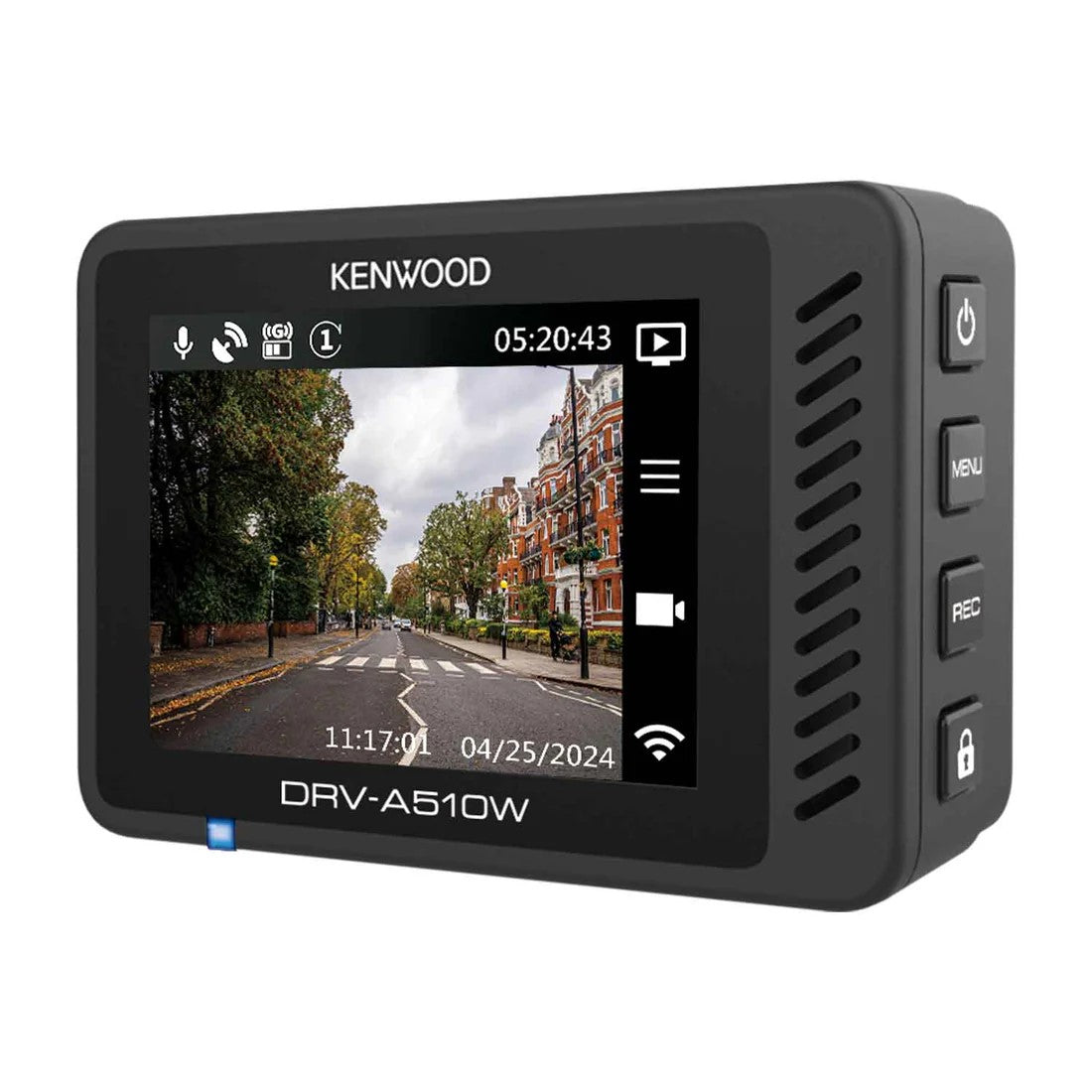 Kenwood DRV-A510W - 2K Front Only Dashcam with 2.0" LCD Display, 32GB SD Card