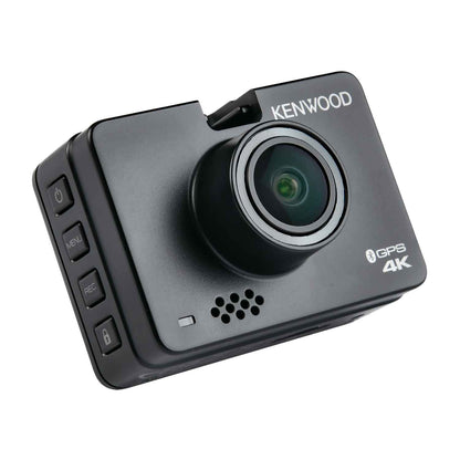Kenwood DRV-A610W - 4K UHD Front Only Dashcam with 2.0" LCD Display, 64GB SD Card