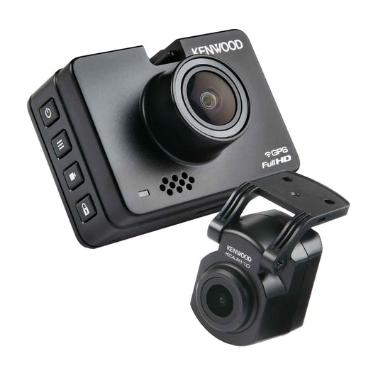 Kenwood DRVA310R11CA - 1080p FHD Front + Rear Dashcam Bundle Incl 32GB SD-Card
