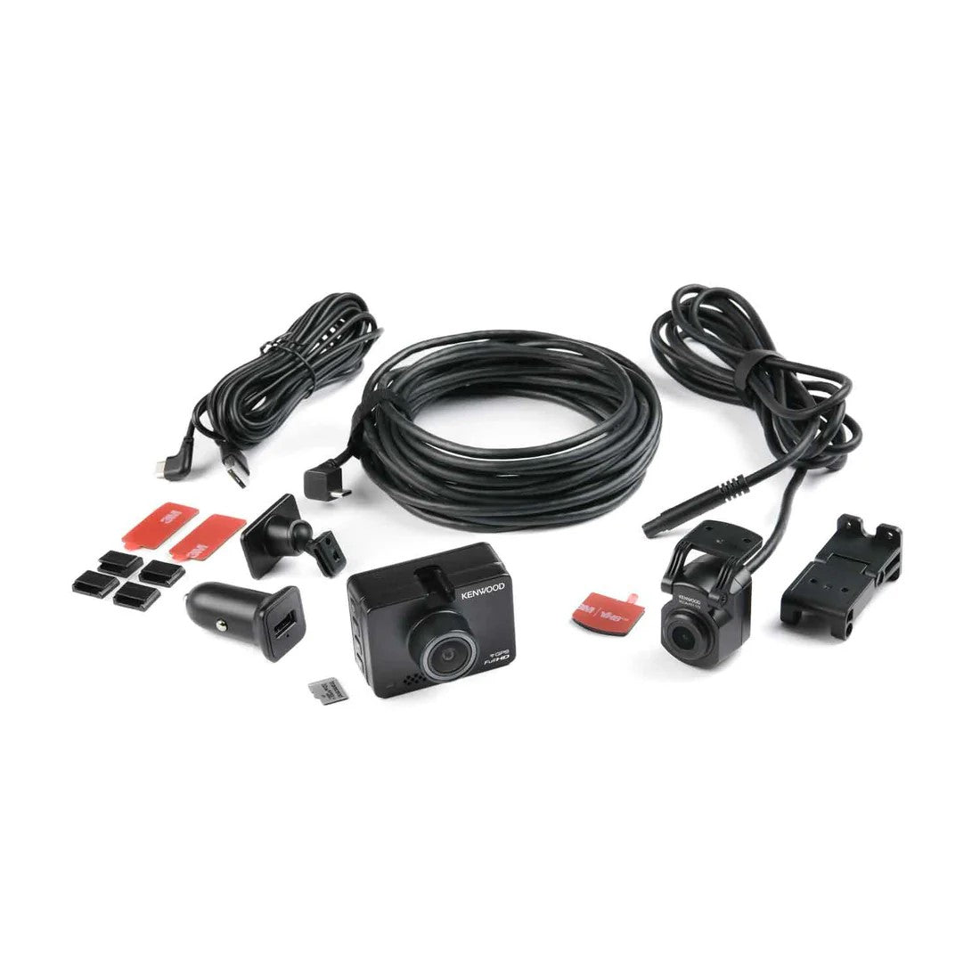 Kenwood DRVA310R11CA - 1080p FHD Front + Rear Dashcam Bundle Incl 32GB SD-Card