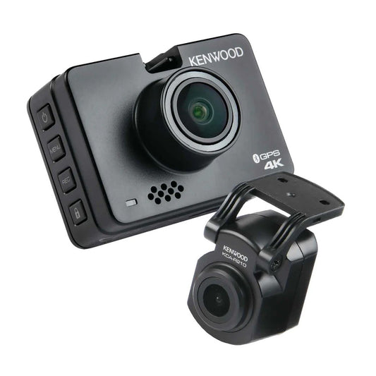 Kenwood DRVA610R21CA - 4K UHD Front & 2K Rear Dashcam Bundle Incl 64GB SD-Card