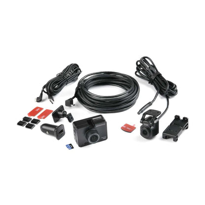 Kenwood DRVA610R21CA - 4K UHD Front & 2K Rear Dashcam Bundle Incl 64GB SD-Card