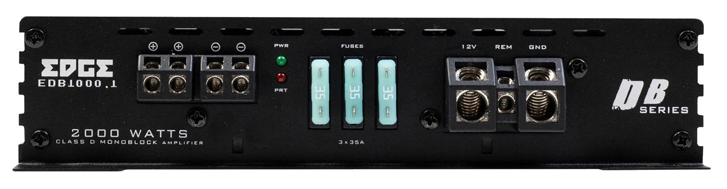 Edge EDB1000.1-E4 - 1 Channel Mono Car Amplifier Bass Amp 2000W