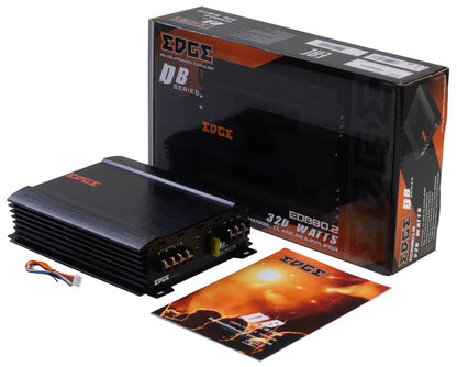 EDGE EDB80.2LITE-E2 - 2 Channel Car Amplifier 320W