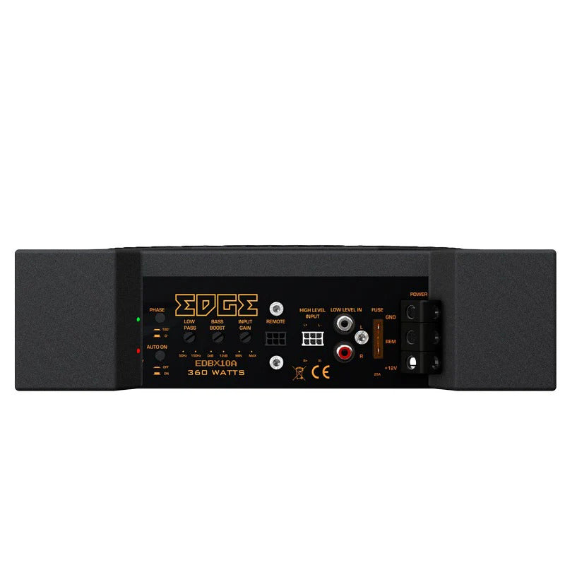 Edge EDBX10A-E0 - 10 Inch Shallow Active Bass Enclosure 360 watts